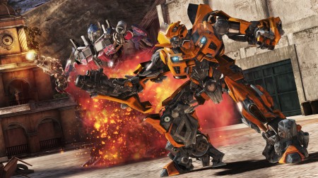 TF Dark of the Moon - Optimus Prime and Bumblebee