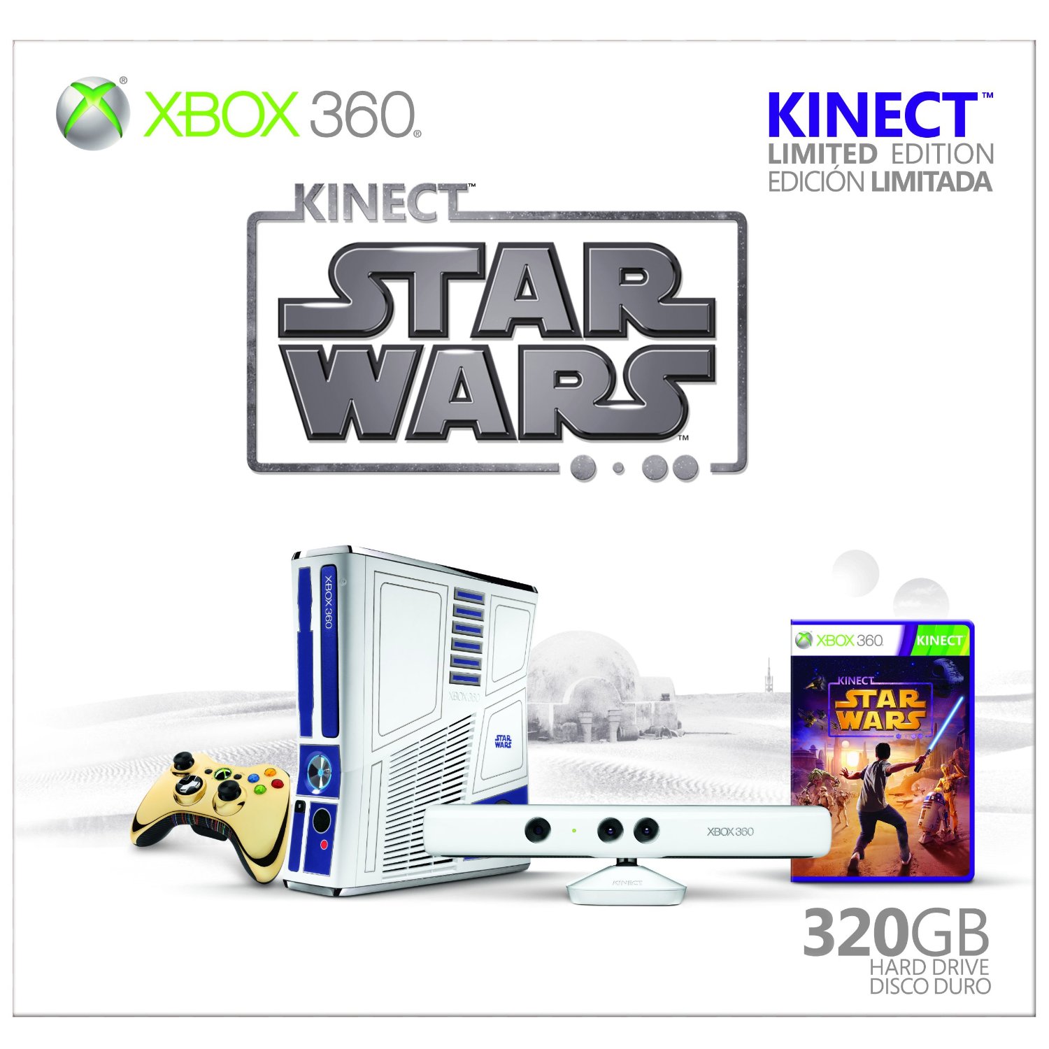 star wars limited edition xbox 360 review Kinect star wars xbox 360 bundle review and unboxing.