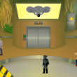 WFFF pic 1 - Yes, Koala-themed wrestlers have their own Forest-Headquarters. It's THAT kind of game.