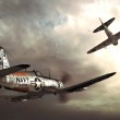 DamageInc_PacificSquadron_WWII_BATTLE ABOVE GUADACANAL DamageInc_PacificSquadron_WWII_BATTLE ABOVE GUADACANAL