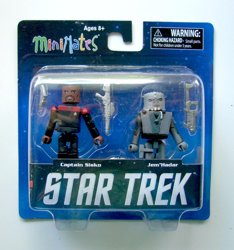 Star Trek Minimates DS9 Captain Sisko & Jem´Hadar