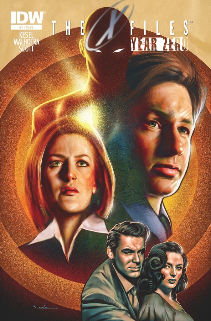 2014 File Photo IDW Comics X-FILES SEASON 10 #4 Subscription Variant Cover