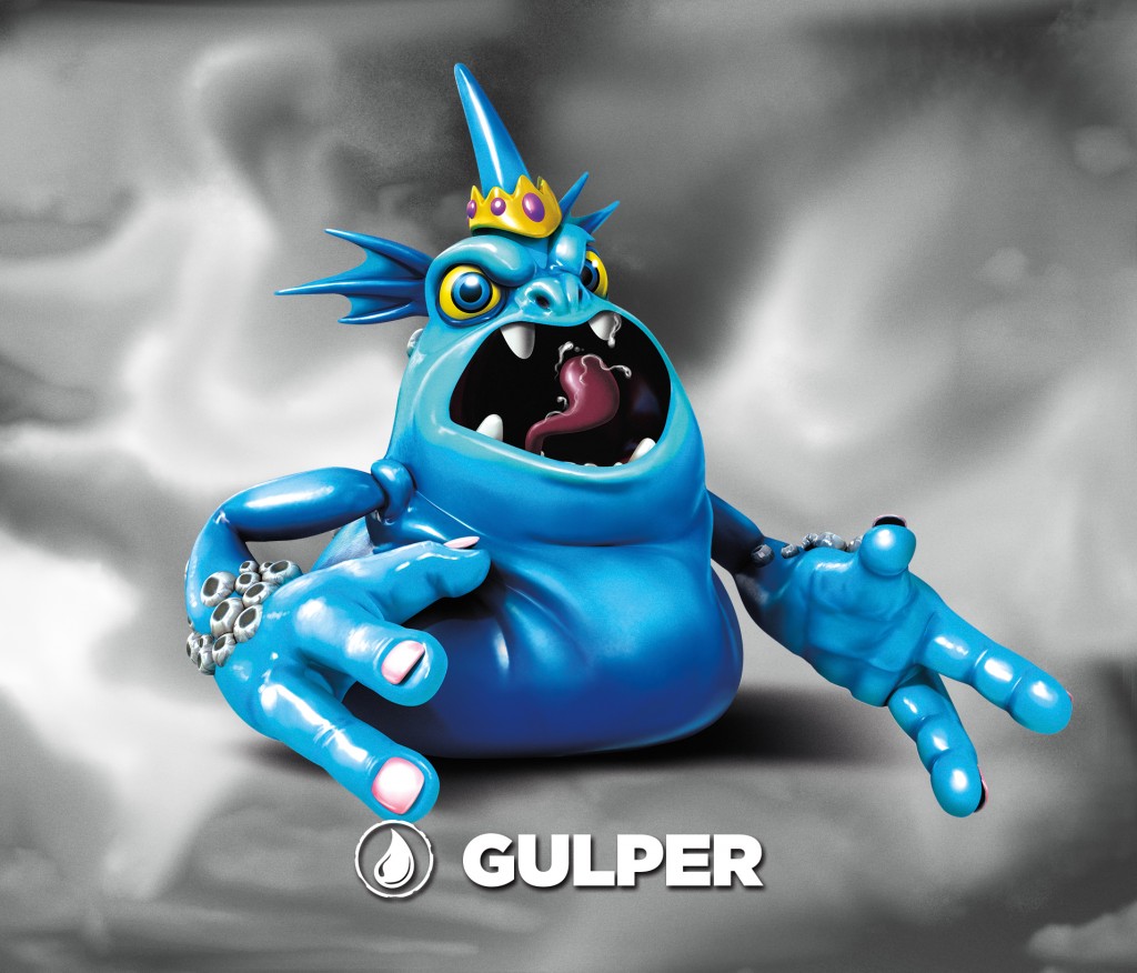 Skylanders Trap Team_Villain_Gulper Character Render | Brutal Gamer