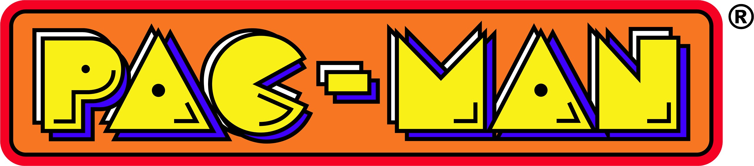 pac man logo origin