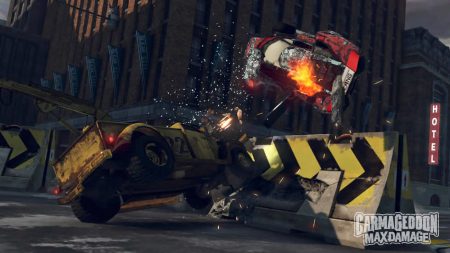 Be the cause of destruction and carnage in Carmageddon: Max Damage