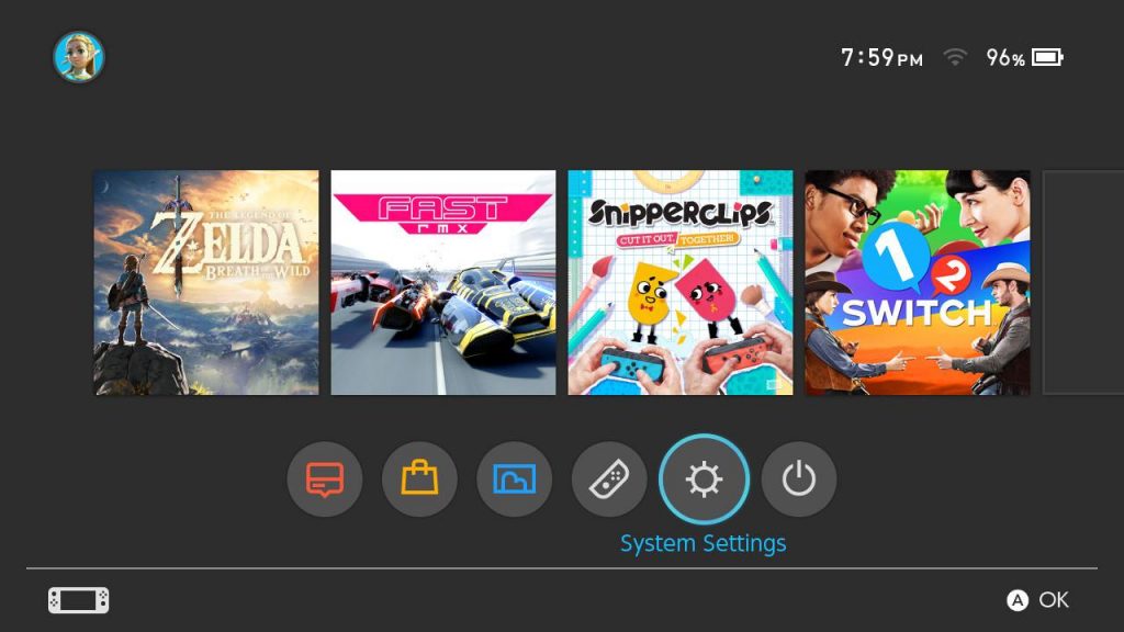 Switch's OS