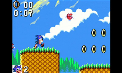 Sonic the hedgehog sega game gear Gameplay