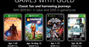 April 2019 Games with Gold
