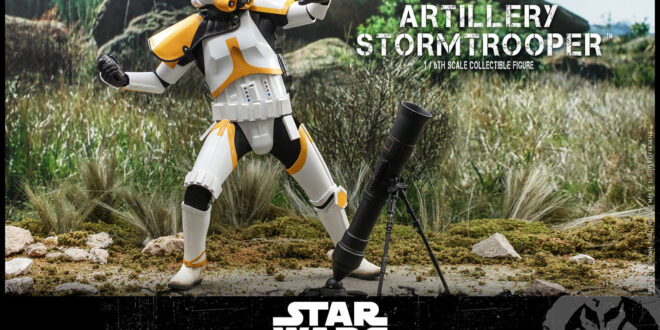 Still up for pre-order, Sideshow details Hot Toys’ imminent Artillery Stormtrooper