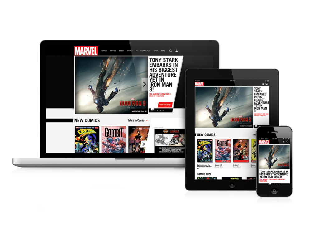 Marvel Relaunches Homepage BrutalGamer   NewMarvelHomePage 1024x768 