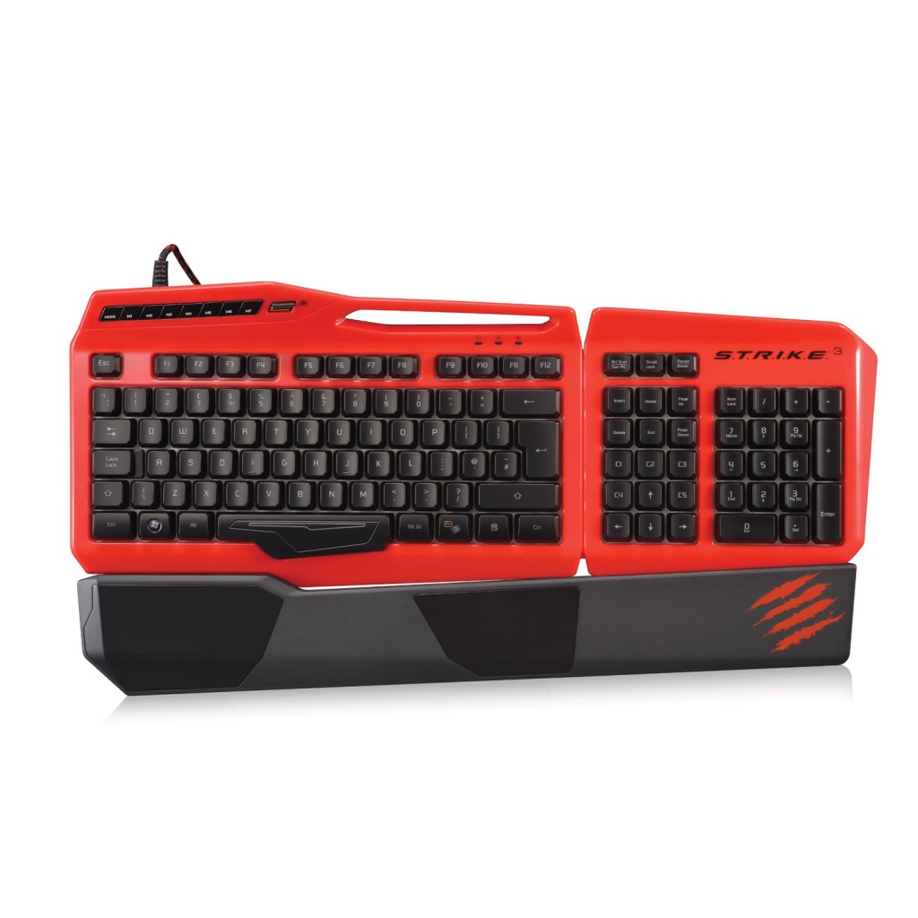 Mad Catz announces S.T.R.I.K.E. 3 keyboard | BrutalGamer