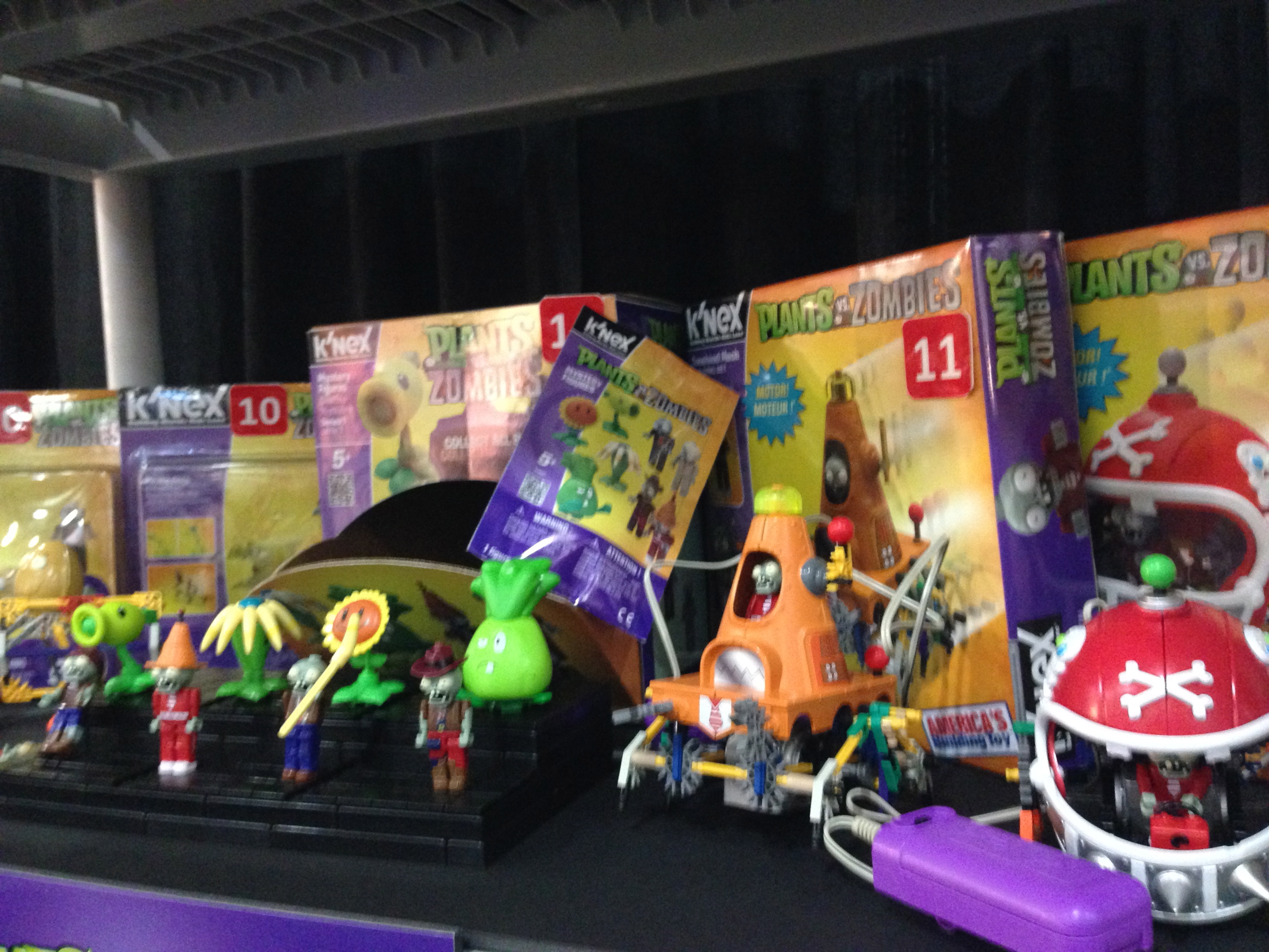 Plants vs. Zombies brings the turf war to K'NEX