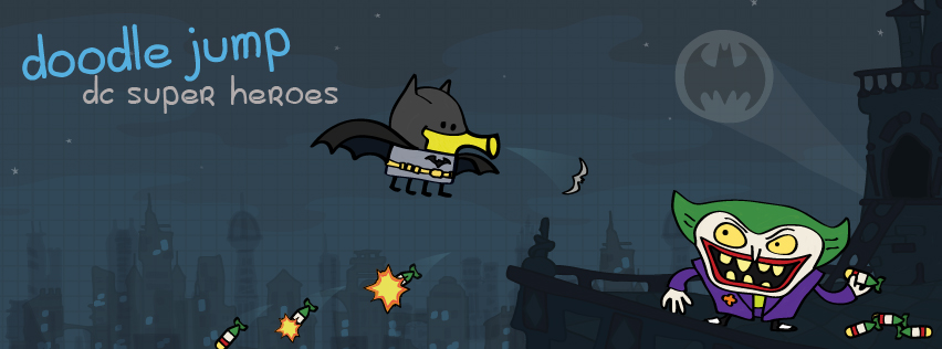 The Doodler dons Batman's cowl in Doodle Jump DC Super Heroes for the  iPhone and iPad
