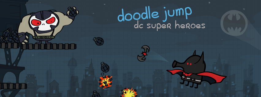 Doodle Jump se transforma en superhéroe en DC Super Heroes
