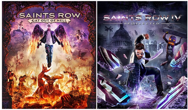 Saints Row Gat Out Of Hell and Saints Row IV Re-Elected release