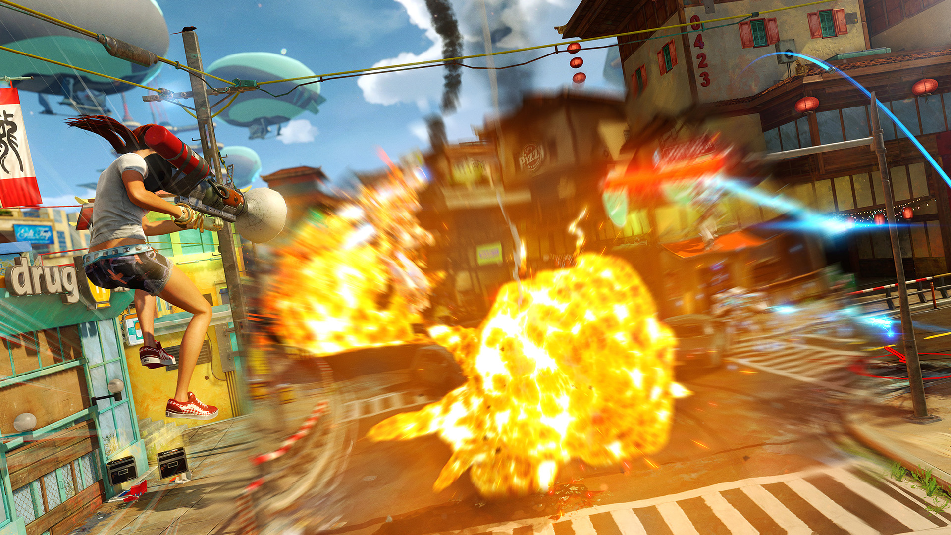 Sunset Overdrive debuts gameplay footage