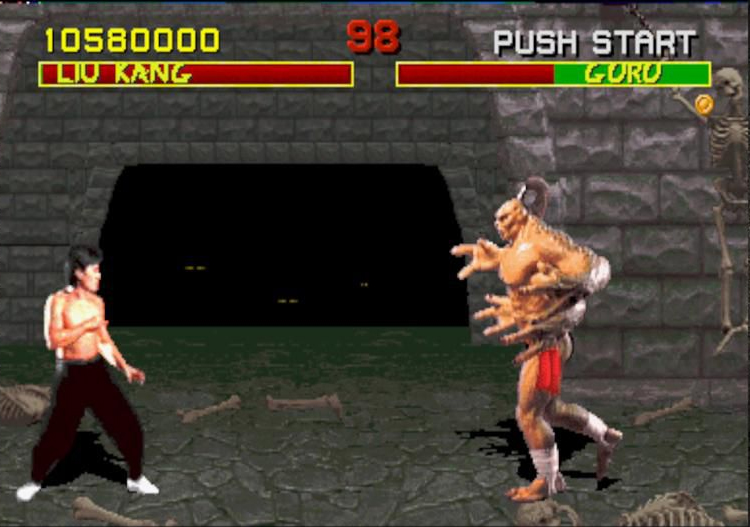 Goro da série de games Mortal Kombat.