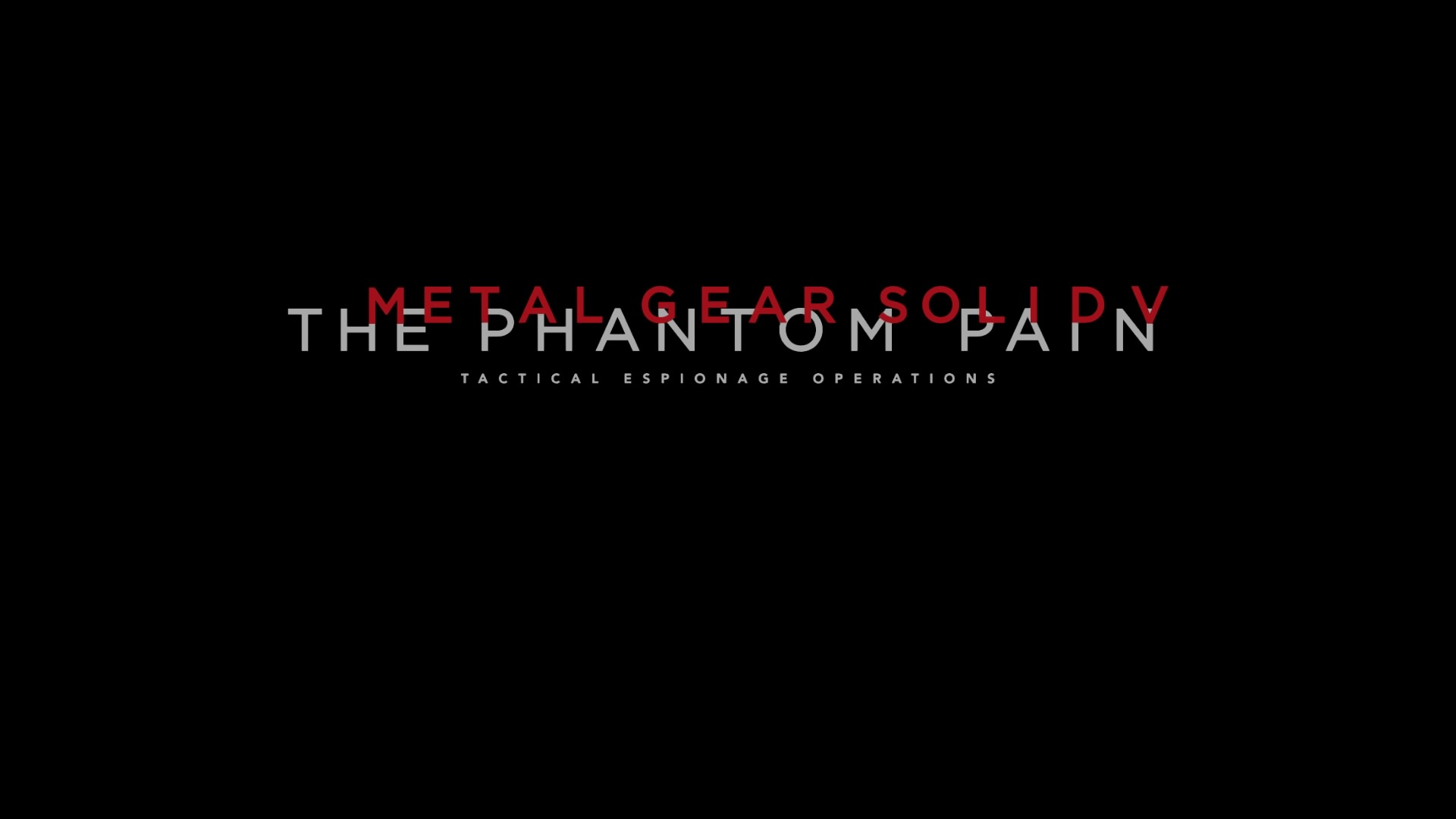 Expected arrived. Metal Gear Solid v: the Phantom Pain Wallpaper. Metal Gear Solid game over. Pain Wallpaper.