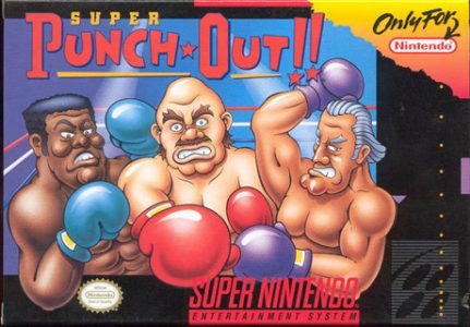 Super Punch Out SNES box