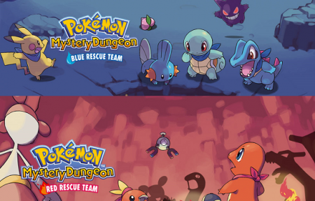 Pokemon Mystery Dungeon Rescue Team Red/Blue