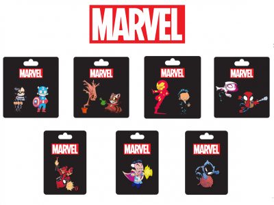 Marvel SDCC 2016 Pins Packaging
