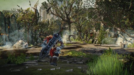War on his journey in Darksiders: Warmastered Edition