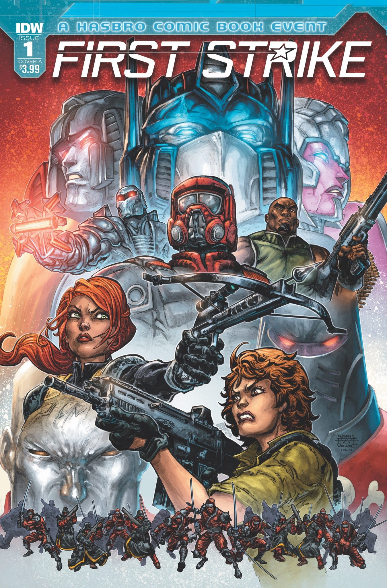 IDW set to close out season one of Hasbro-verse comics with First ...