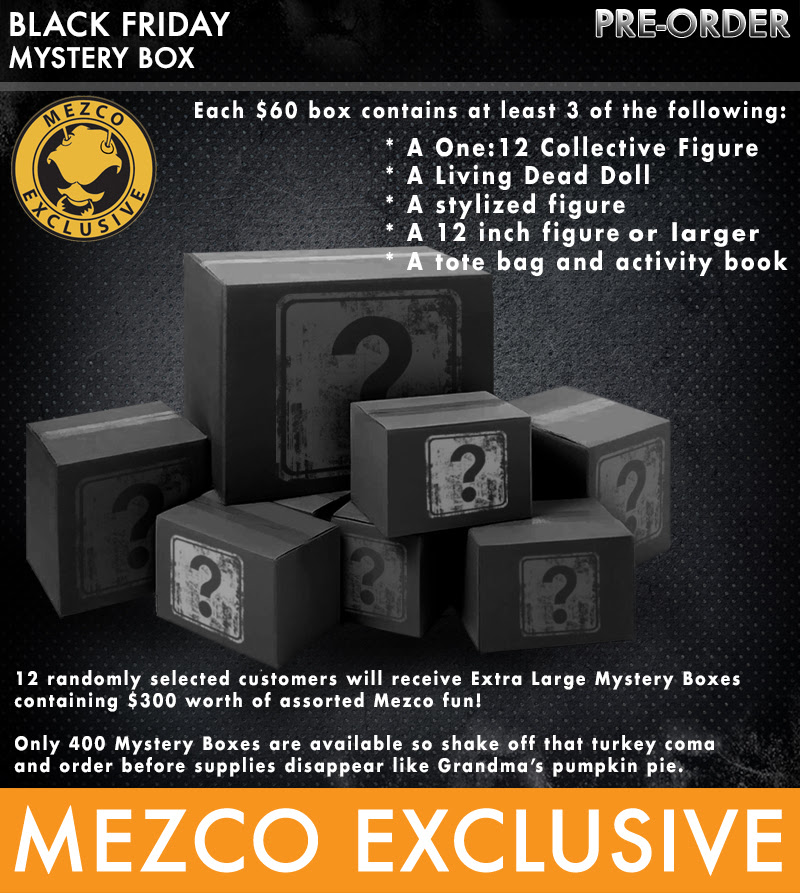 mezco mystery box