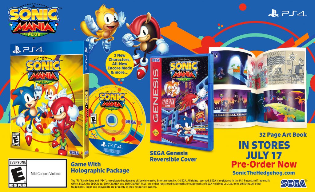 Sonic Mania Plus' New Content Won't Be Free After All, Says Sega