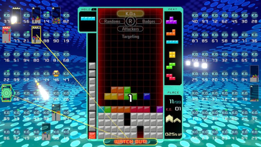 Tetris 99 with friends