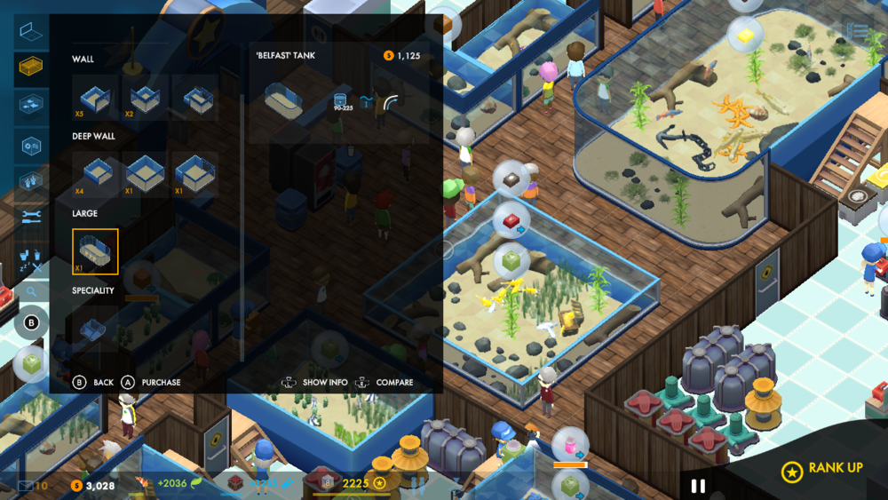 Enjoyable fishy management sim Megaquarium comes to consoles next month