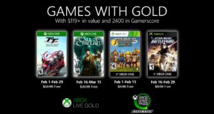 February Games with Gold 2020