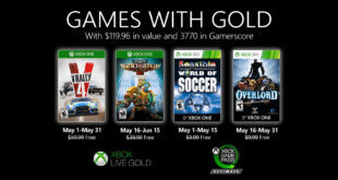 May Games with Gold 2020