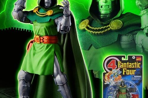 Hasbro debuts retro Fantastic Four packaging and new Doctor Doom figure ...