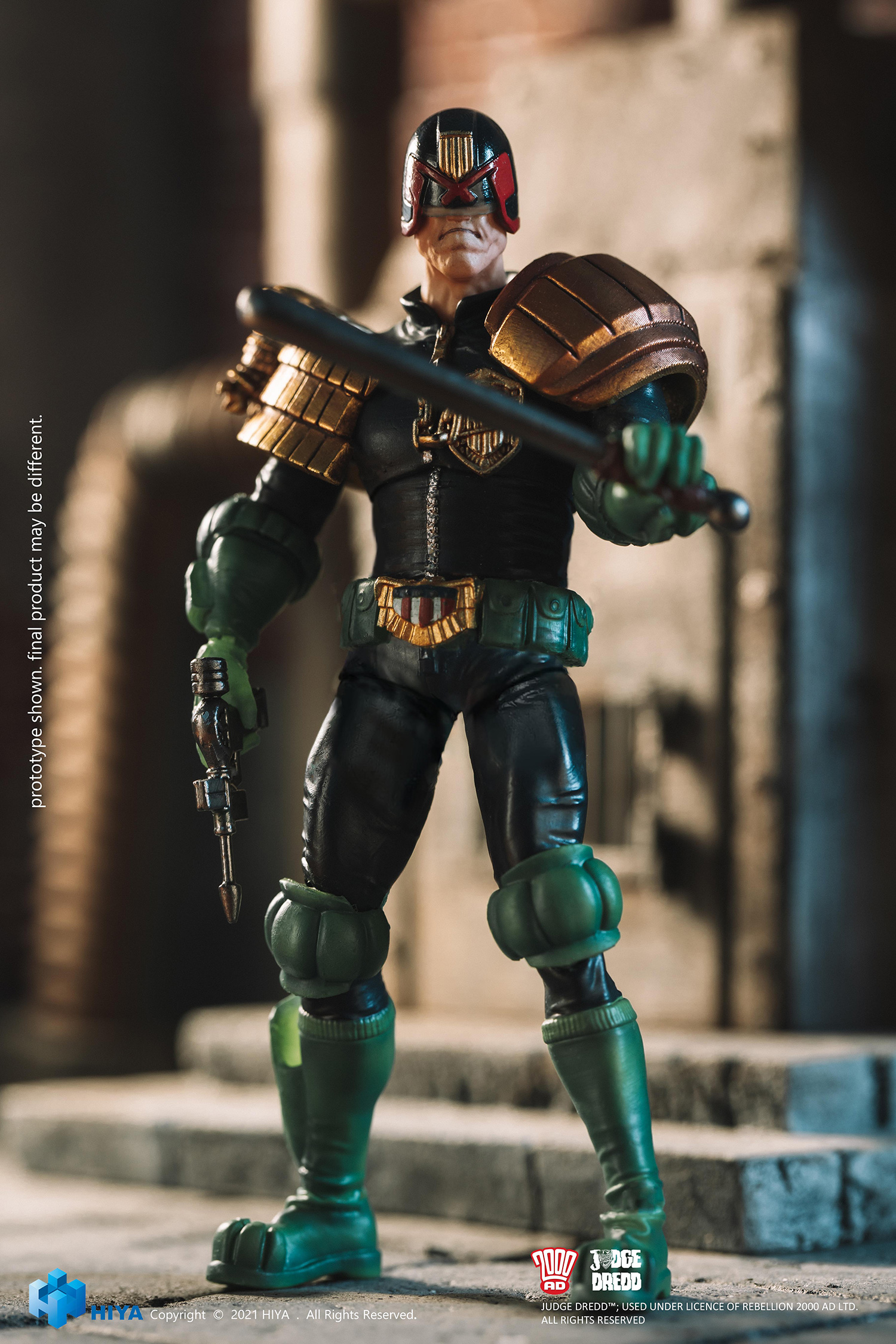 Judge dredd on sale action figure