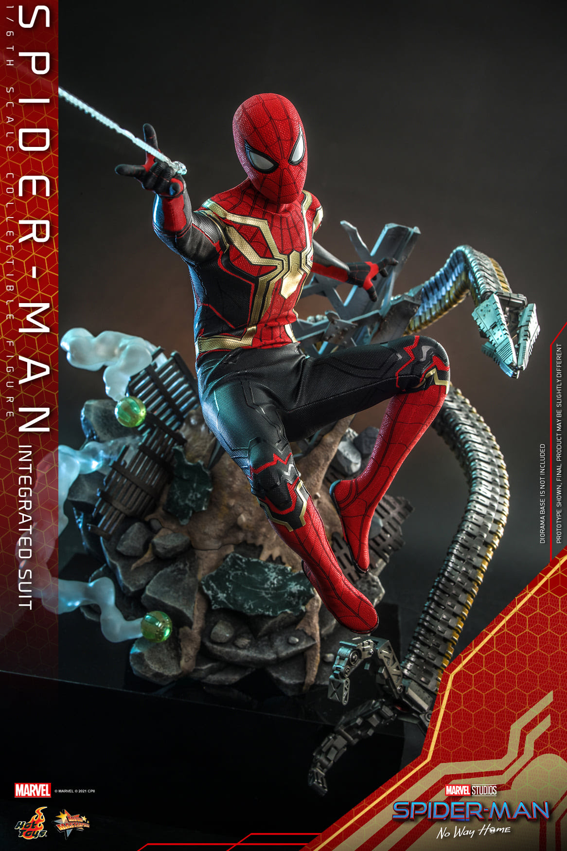 Hot Toys Announces Spider Man No Way Home Integrated Suit Figure Brutalgamer