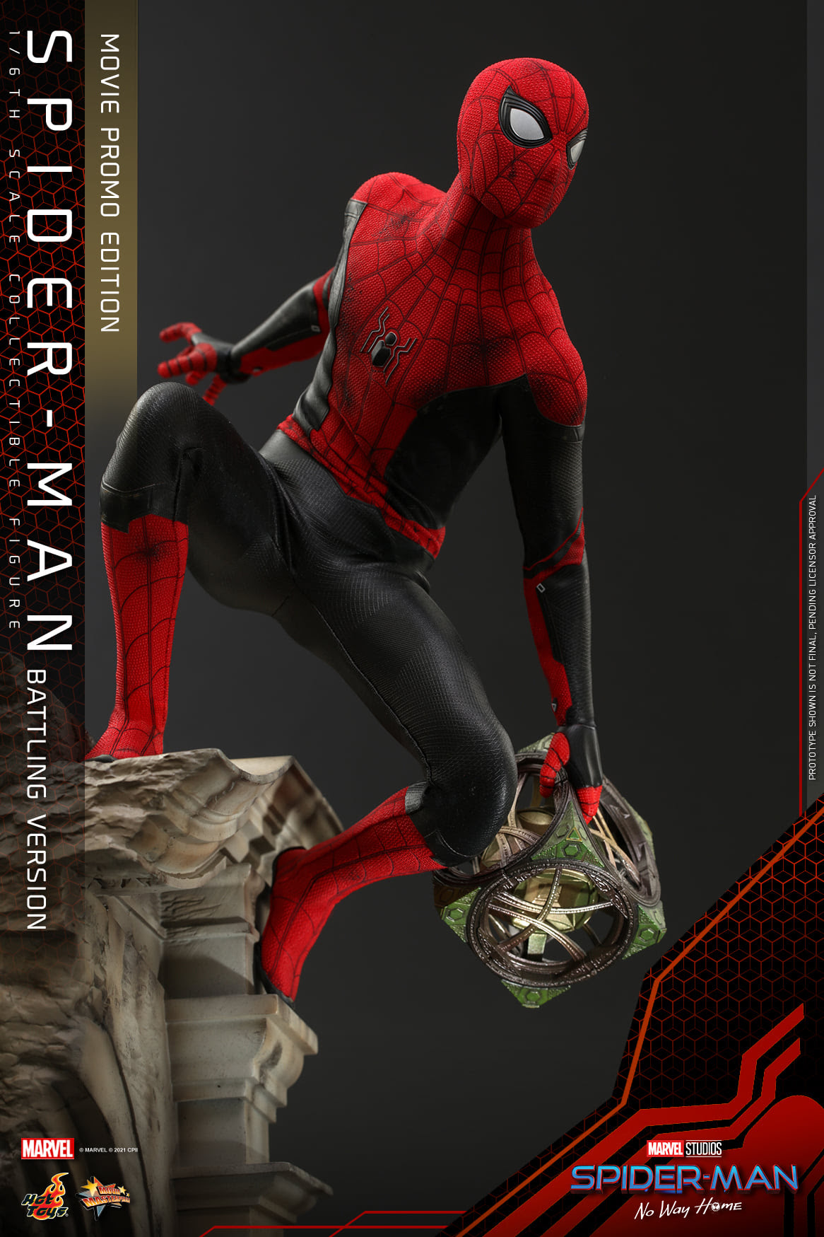 Hot Toys Spiderman Battling Version 2 Brutalgamer 