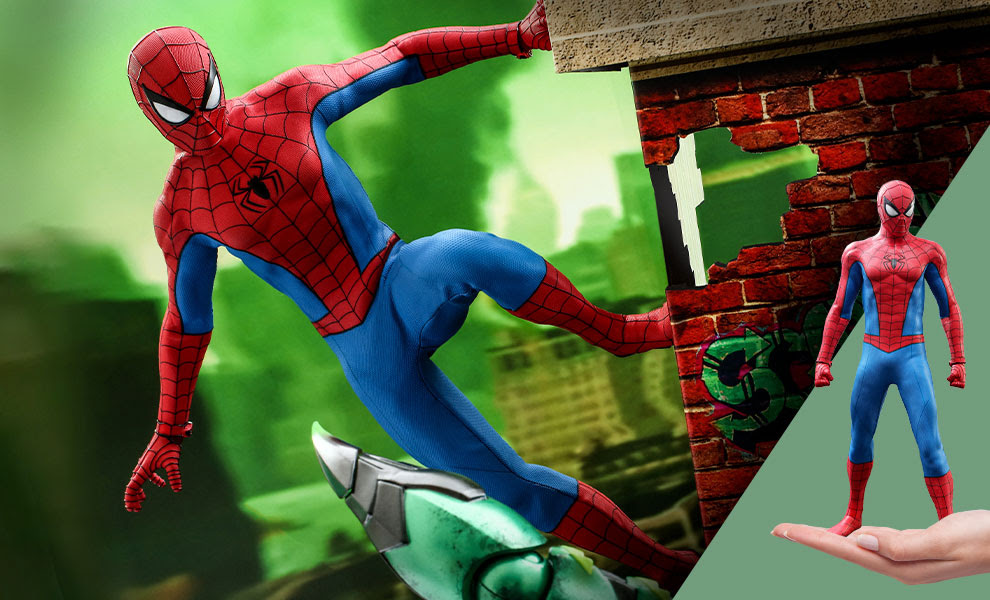 Hot Toys Spider-Man Classic Suit Unboxing & Review 