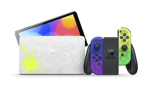 Splatoon 3 OLED Switch coming up this summer