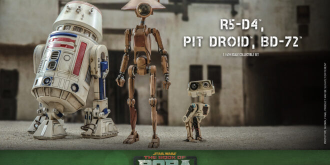 NYCC 22: A trio of Star Wars droids comes to Hot Toys Masterpiece Series