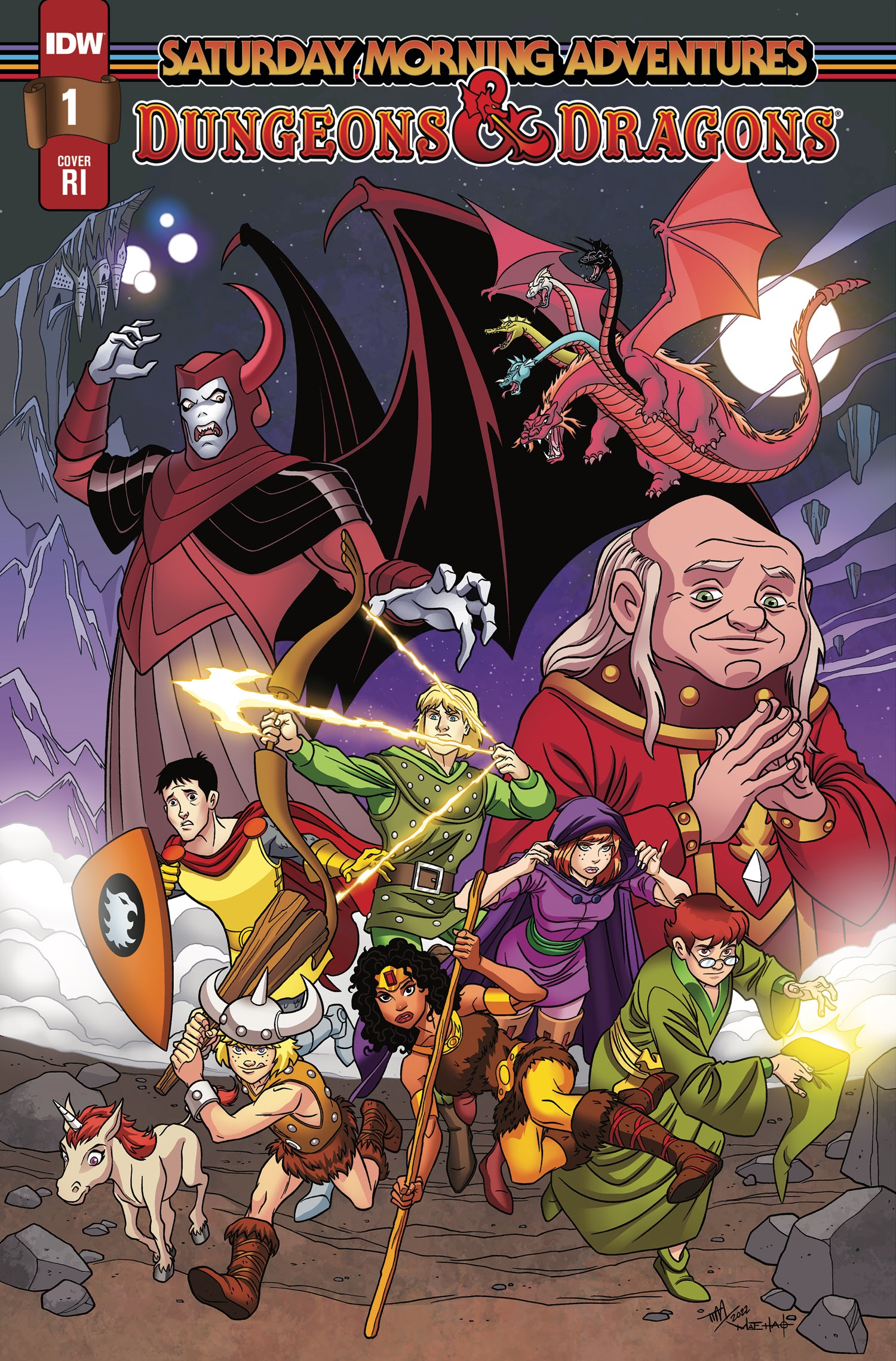 Idw Adds Classic Dungeons And Dragons Cartoon To Saturday Morning Adventures Line Brutalgamer 8031