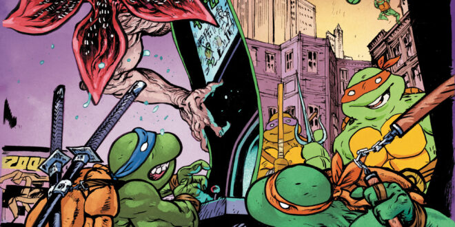 TMNT x Stranger Things continues, this time in the comics realm ...