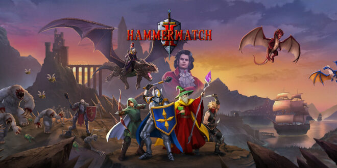 The pixel-art-fueled, medieval aRPG Hammerwatch II is coming Xbox and PS4