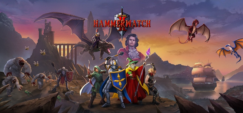 4-player co-op in a high fantasy pixelart world, Hammerwatch II is set to  round out the summer