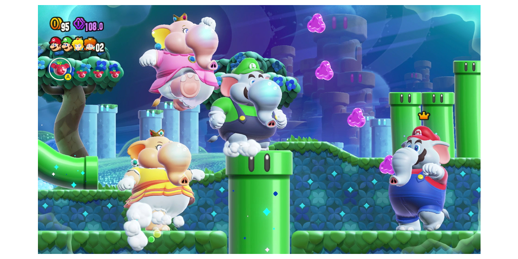 Super Mario Bros. Wonder features new power-ups, badges & Yoshi riding  Yoshi