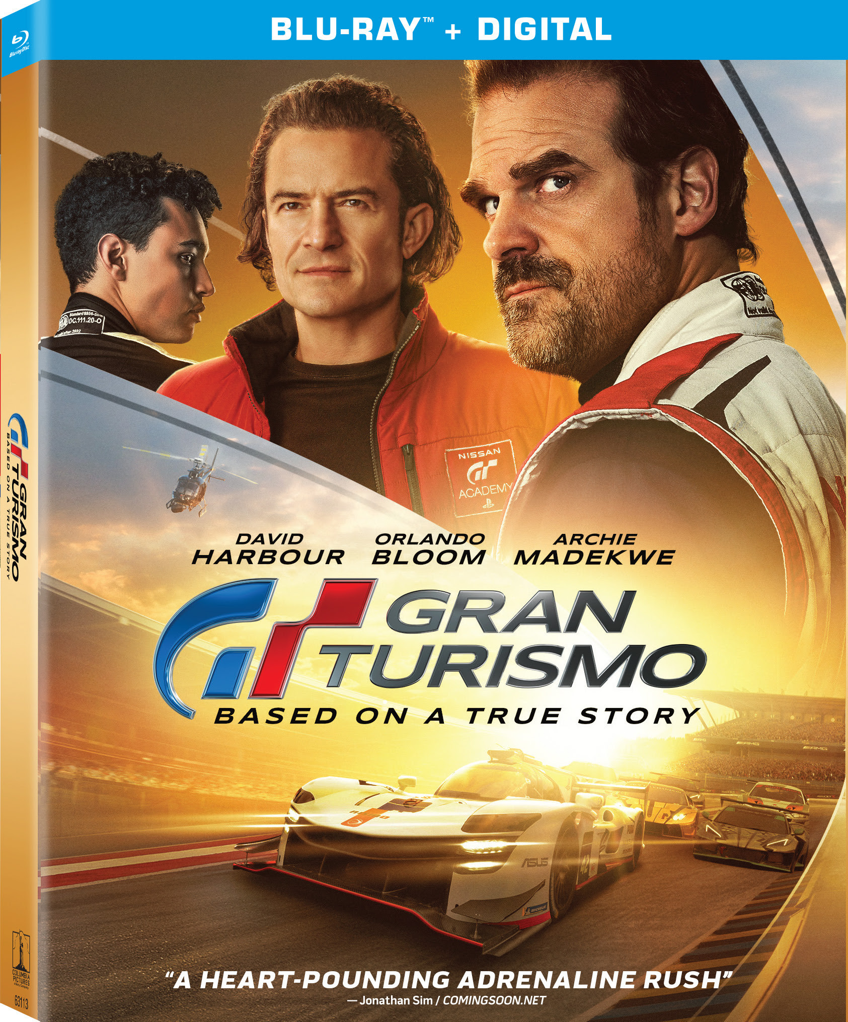 The Gran Turismo movie hits discbased formats next month, out now on