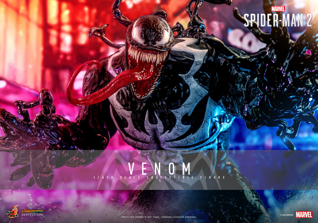 Venom's new look in Spider-Man 2 revealed ahead of SDCC