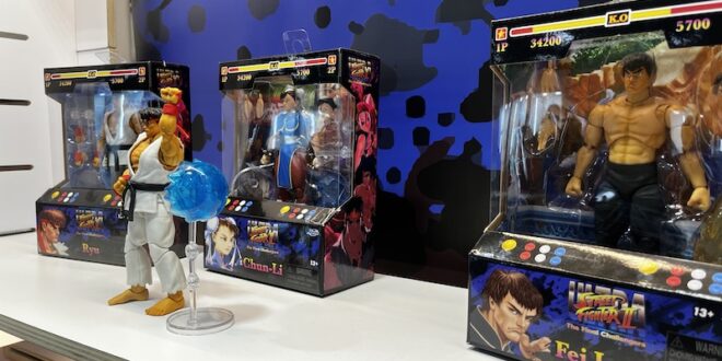 Toy Fair 23: Jada Toys shows Capcom figures, new “Pink Slip” die-cast car lineup