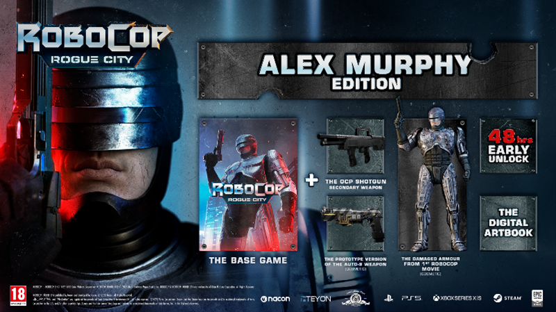 Robocop - Alex Murphy Edition  Baixe e compre hoje - Epic Games Store