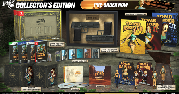 Physical editions of Tomb Raider I-III Remastered coming this fall